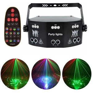 $130 LED Party Lights with Remote Control